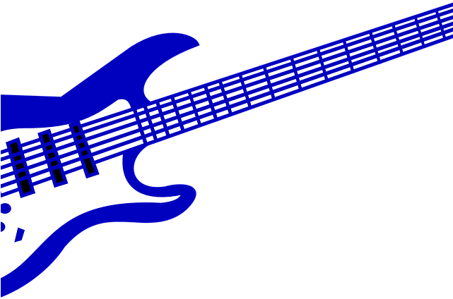 Acoustic Guitar Clipart Blues Instrument - Acoustic Guitar Clipart Blues Instrument (640x480)