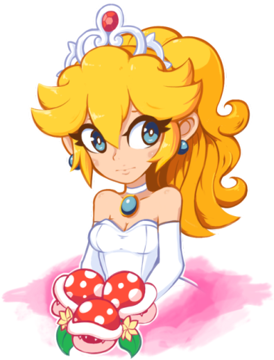 Princess Peach - Princess Peach (500x543)