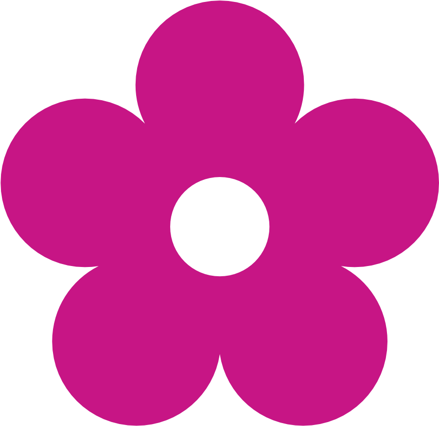 Violet Flower Clip Art - Violet Flower Clip Art (999x990)