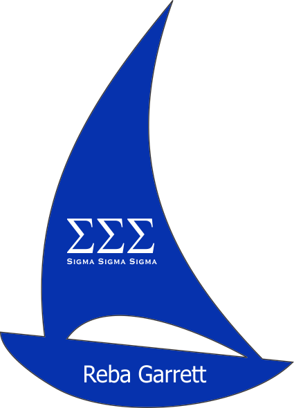 Sail Boat Shape Name Tag For Sigma - Sail Boat Shape Name Tag For Sigma (425x590)