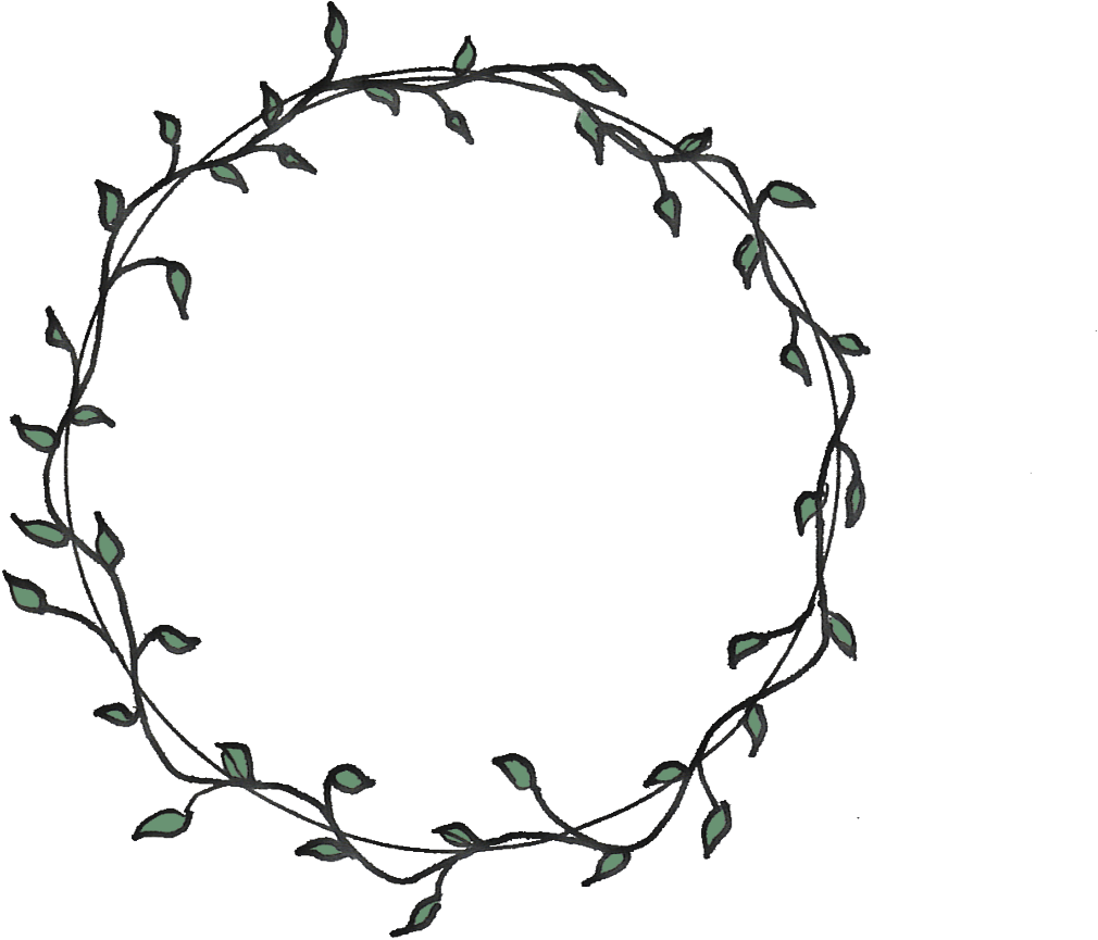 Flower Drawing Embroidery Border Circle - Flower Drawing Embroidery Border Circle (1062x870)