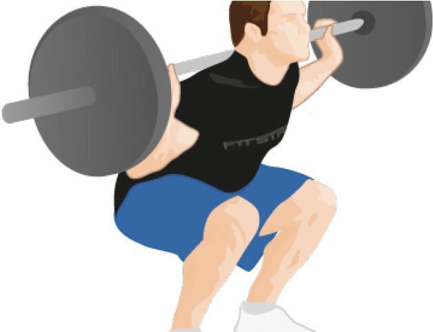 Weight Plates Clipart Squat - Weight Plates Clipart Squat (640x480)