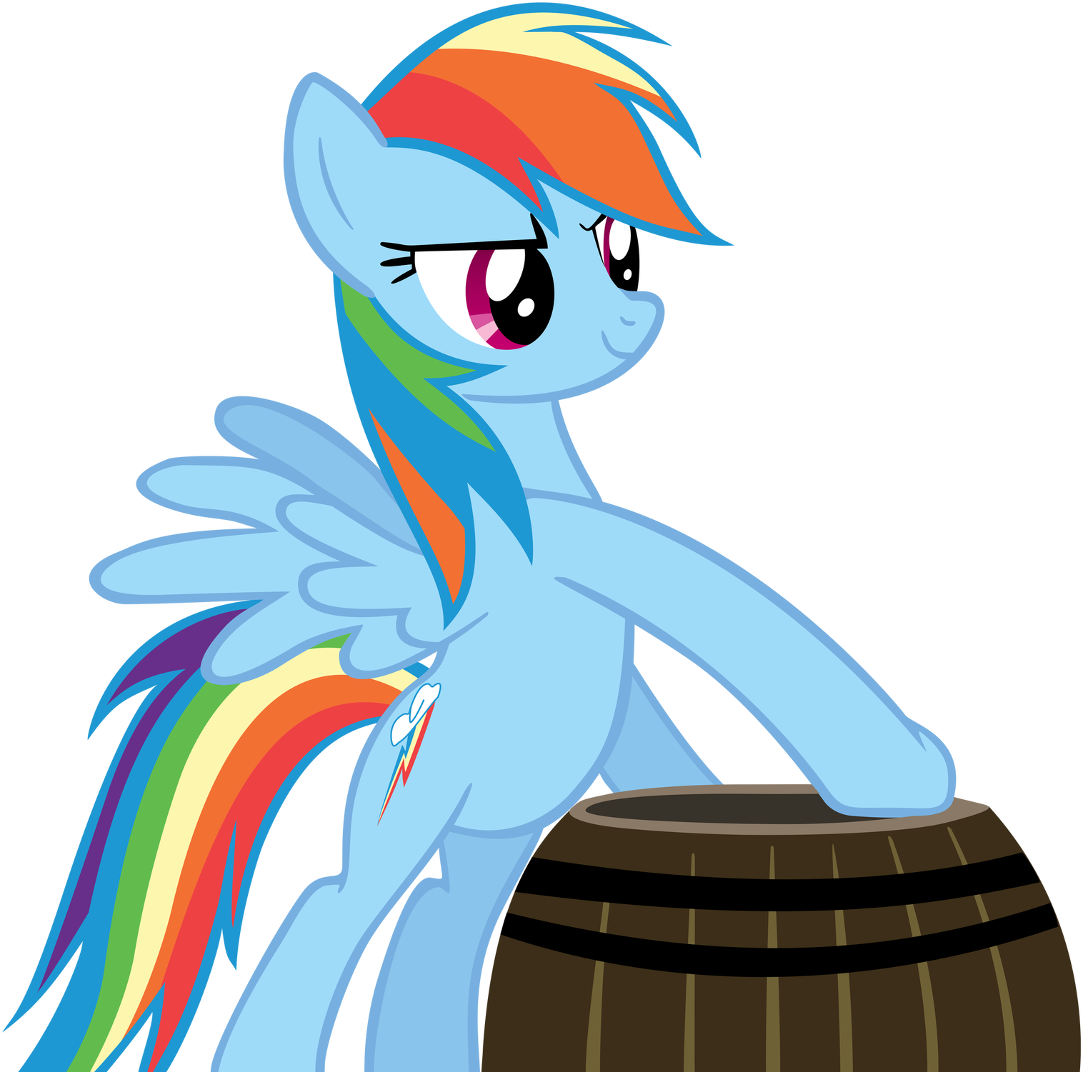 Rainbow Dash Dominates Hoof-wrestles By Annietheeagle - Rainbow Dash Dominates Hoof-wrestles By Annietheeagle (1600x1600)