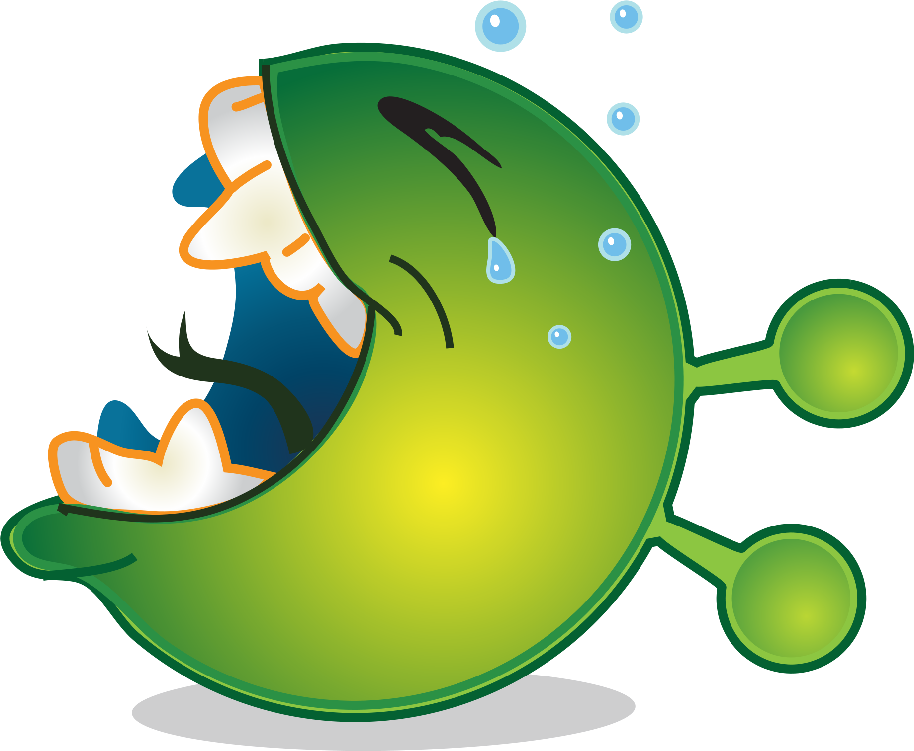 Smiley Green Alien Lol - Smiley Green Alien Lol (2000x1585)