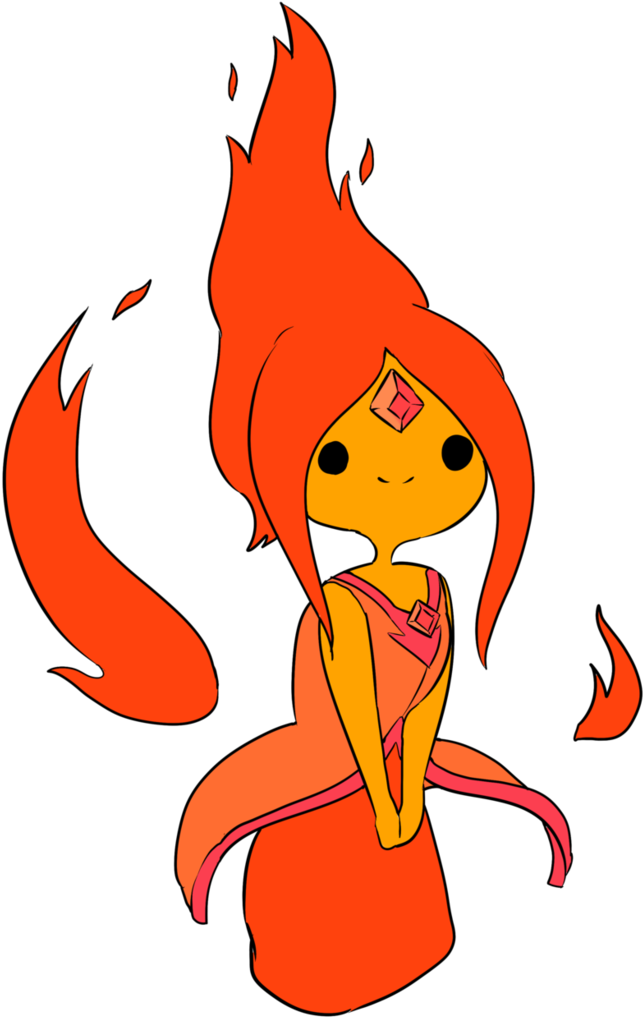 Flame Princess By Coffeene On Deviantart Vector Library - Flame Princess By Coffeene On Deviantart Vector Library (739x1081)