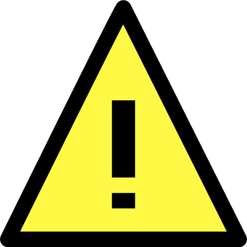 8408 Caution Sign Clip Art Free Public Domain Vectors - 8408 Caution Sign Clip Art Free Public Domain Vectors (500x500)