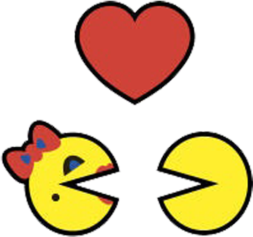 Pac Man Ms - Pac Man Ms (400x378)