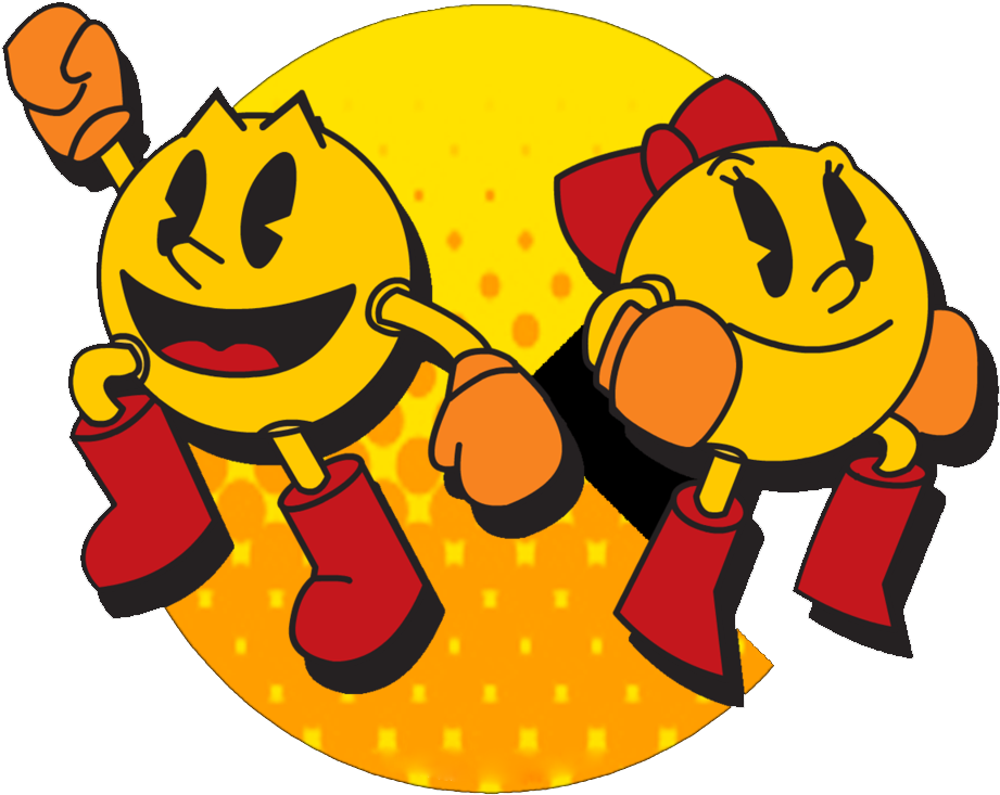 Ms - Pac-man - Fanart - Background - Ms - Pac-man - Fanart - Background (1024x1024)