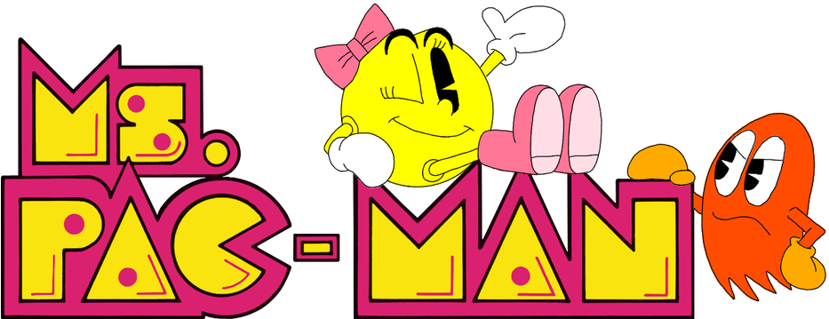 Pac Man Marquee Remake By Mister Meade - Pac Man Marquee Remake By Mister Meade (1024x424)