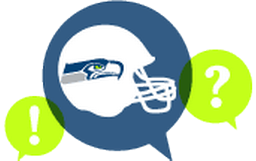 Greyhound Clipart Seahawks Player - Greyhound Clipart Seahawks Player (1140x535)