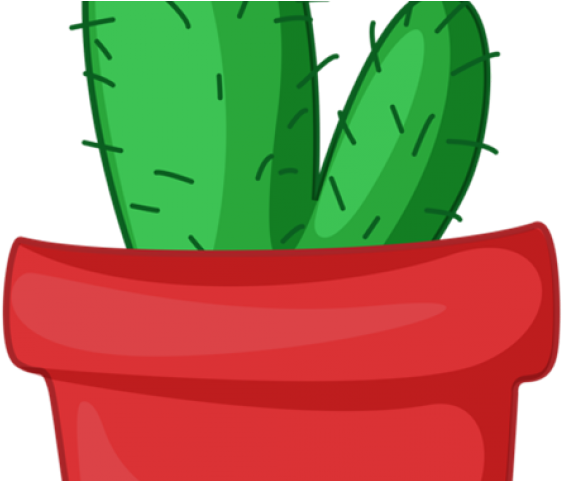 Cactus Clipart Potted - Cactus Clipart Potted (640x480)