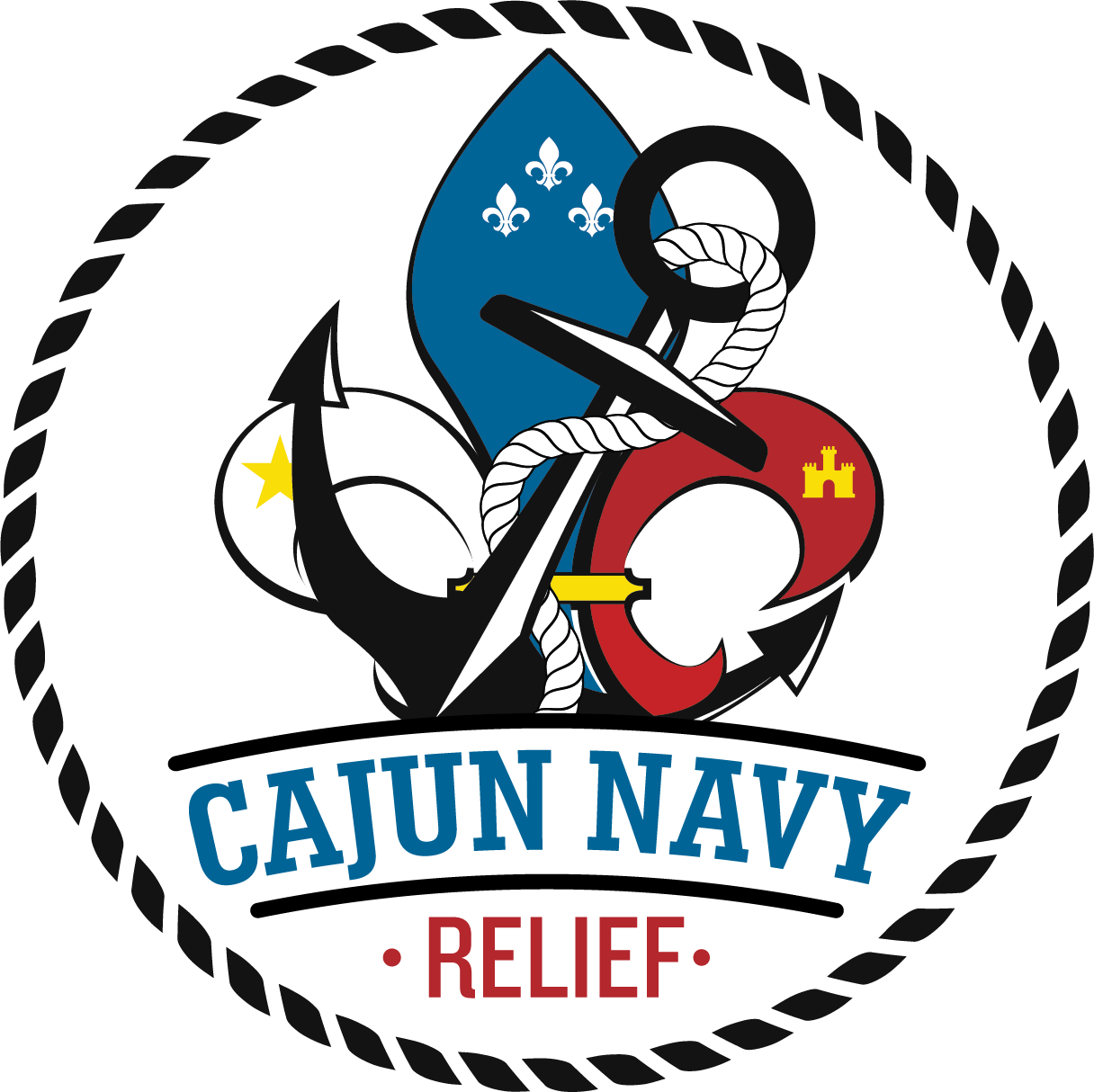 Cajun Navy Relief And Rescue Hurricane And Natural - Cajun Navy Relief And Rescue Hurricane And Natural (1216x1214)