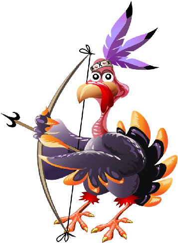 Farmyard Birds With Bow And Arrow - Farmyard Birds With Bow And Arrow (500x500)