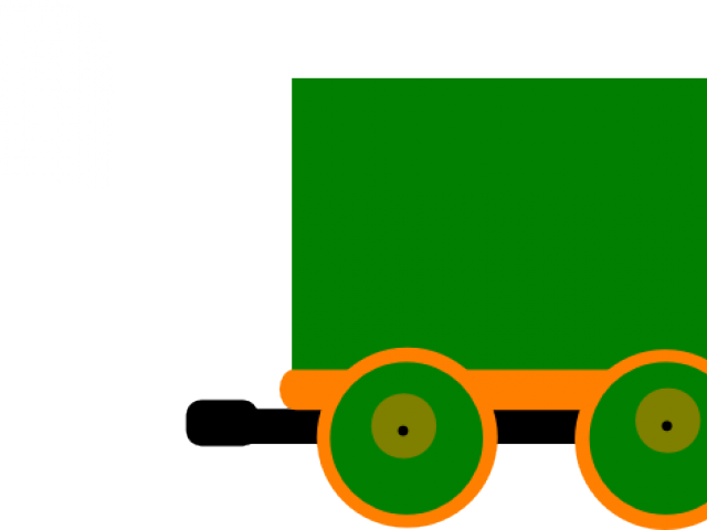 Simple Clipart Train - Simple Clipart Train (640x480)