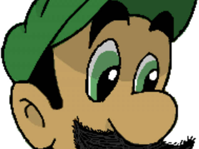 Luigi Clipart Head - Luigi Clipart Head (640x480)