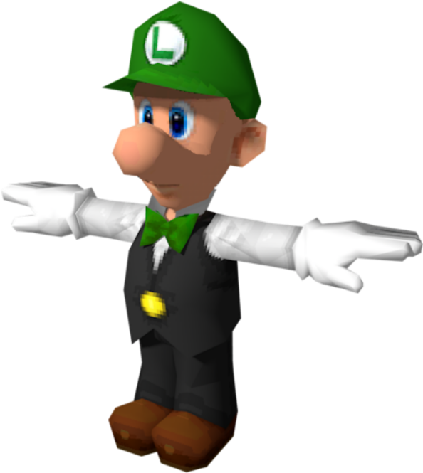 Hairless Casino Luigi 2 By Zebraboy123 - Hairless Casino Luigi 2 By Zebraboy123 (915x796)