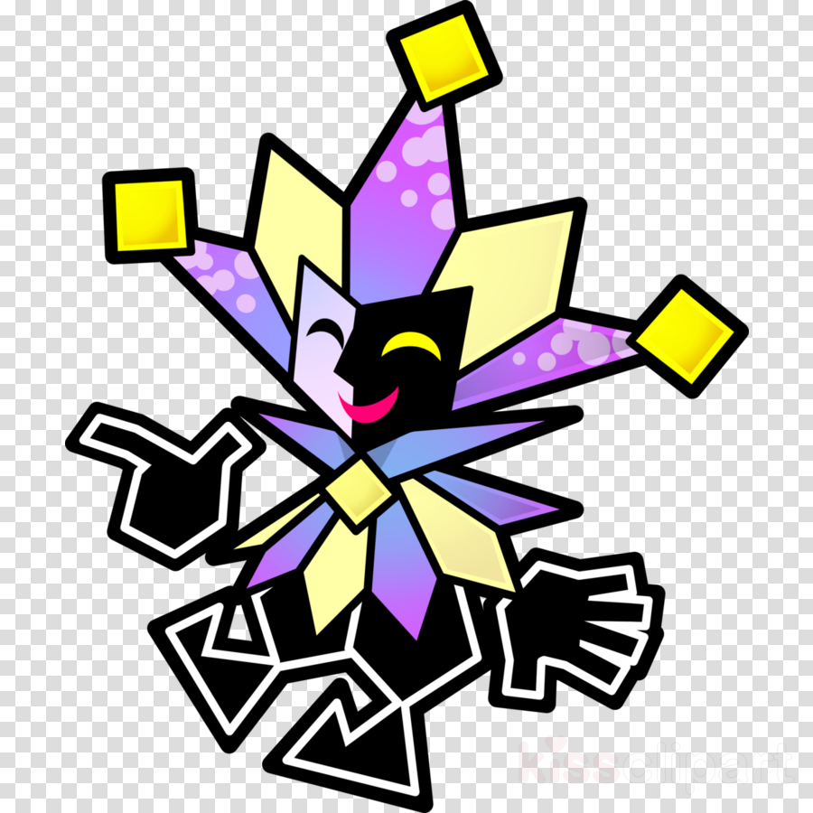 Dimentio Mario Clipart Super Paper Mario Luigi - Dimentio Mario Clipart Super Paper Mario Luigi (900x900)