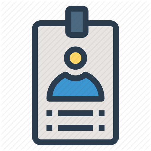 Badge Clipart Identity Document Badge Name Tag - Badge Clipart Identity Document Badge Name Tag (512x512)