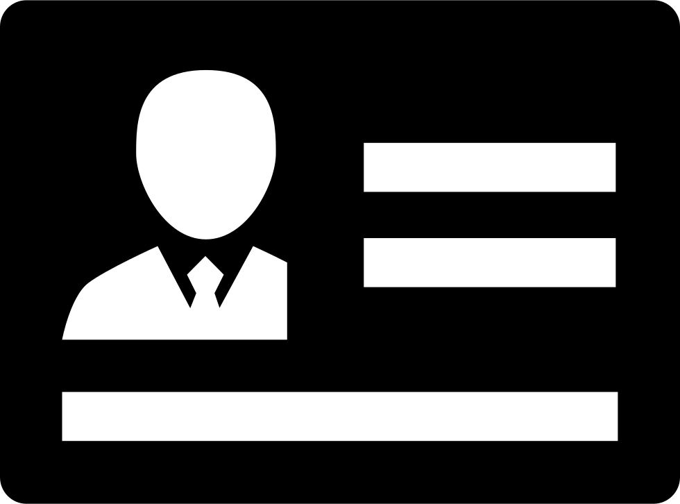 Possession Clipart Identification Card - Possession Clipart Identification Card (980x726)