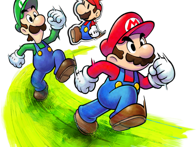 Luigi Clipart Paper Mario - Luigi Clipart Paper Mario (640x480)