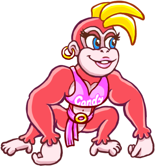 Candy Kong Re-imagined By Mattdog1000000 - Candy Kong Re-imagined By Mattdog1000000 (544x569)