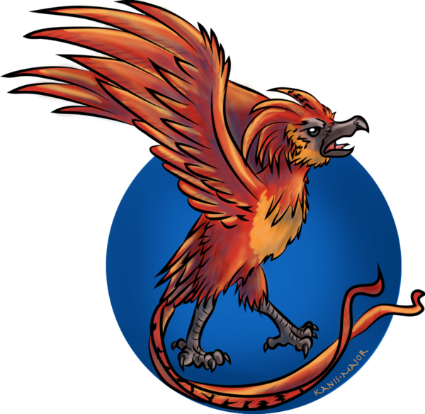 Phoenix Clipart Fawkes - Phoenix Clipart Fawkes (600x584)