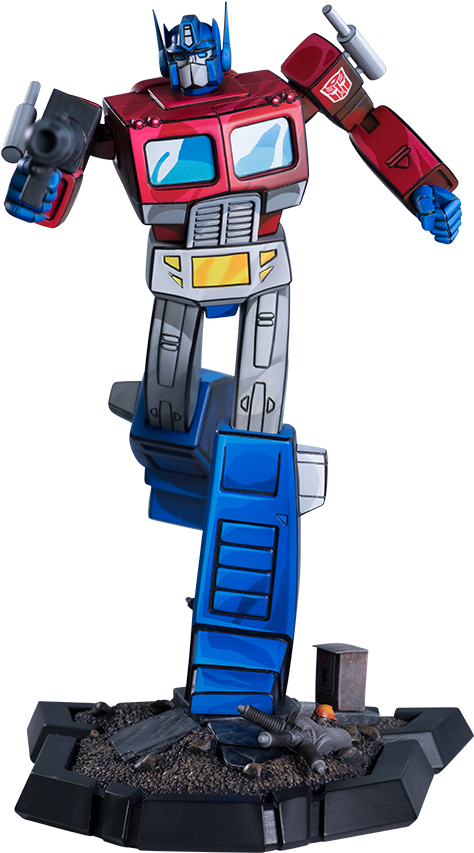 Clip Art Transformers Optimus Prime Statue - Clip Art Transformers Optimus Prime Statue (480x855)