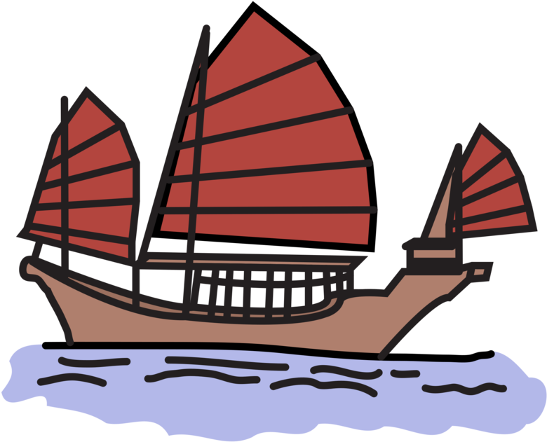 Caravel Junk Galleon Sailboat - Caravel Junk Galleon Sailboat (818x750)