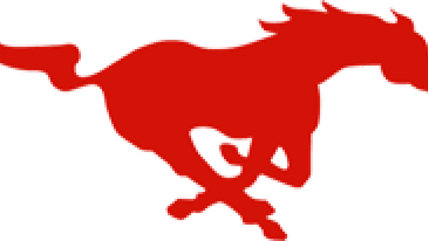 Mustang Clipart Smu - Mustang Clipart Smu (860x485)