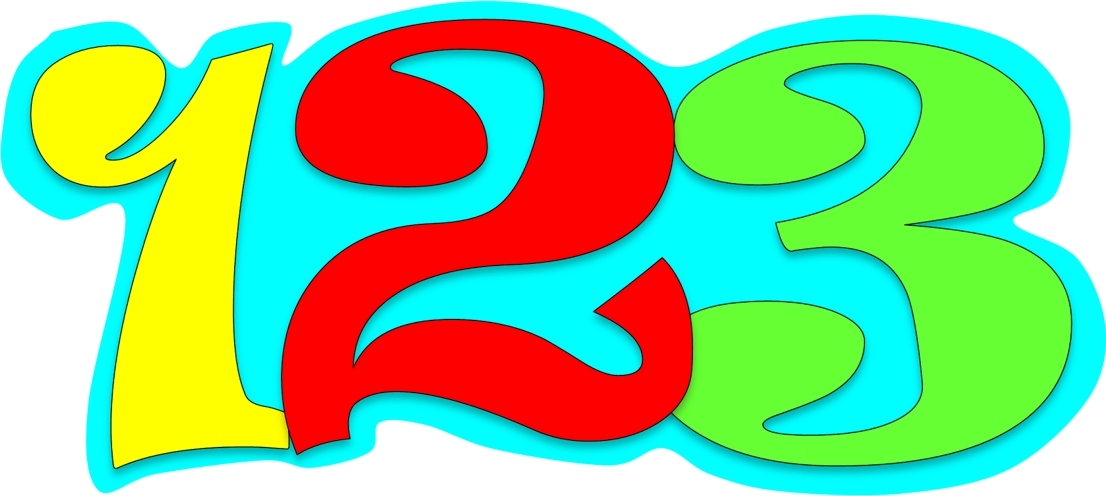 Abc Alphabet Letters Clip Art Free - Abc Alphabet Letters Clip Art Free (1600x974)