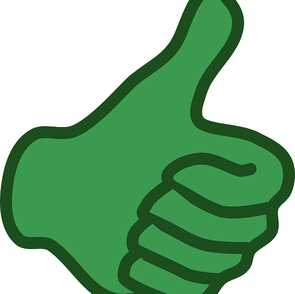 Certificate Clipart Thumbs Up - Certificate Clipart Thumbs Up (579x576)