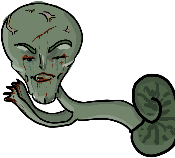 Aborted Alien/squished Snail/fetus By Purring-cactus - Aborted Alien/squished Snail/fetus By Purring-cactus (982x814)