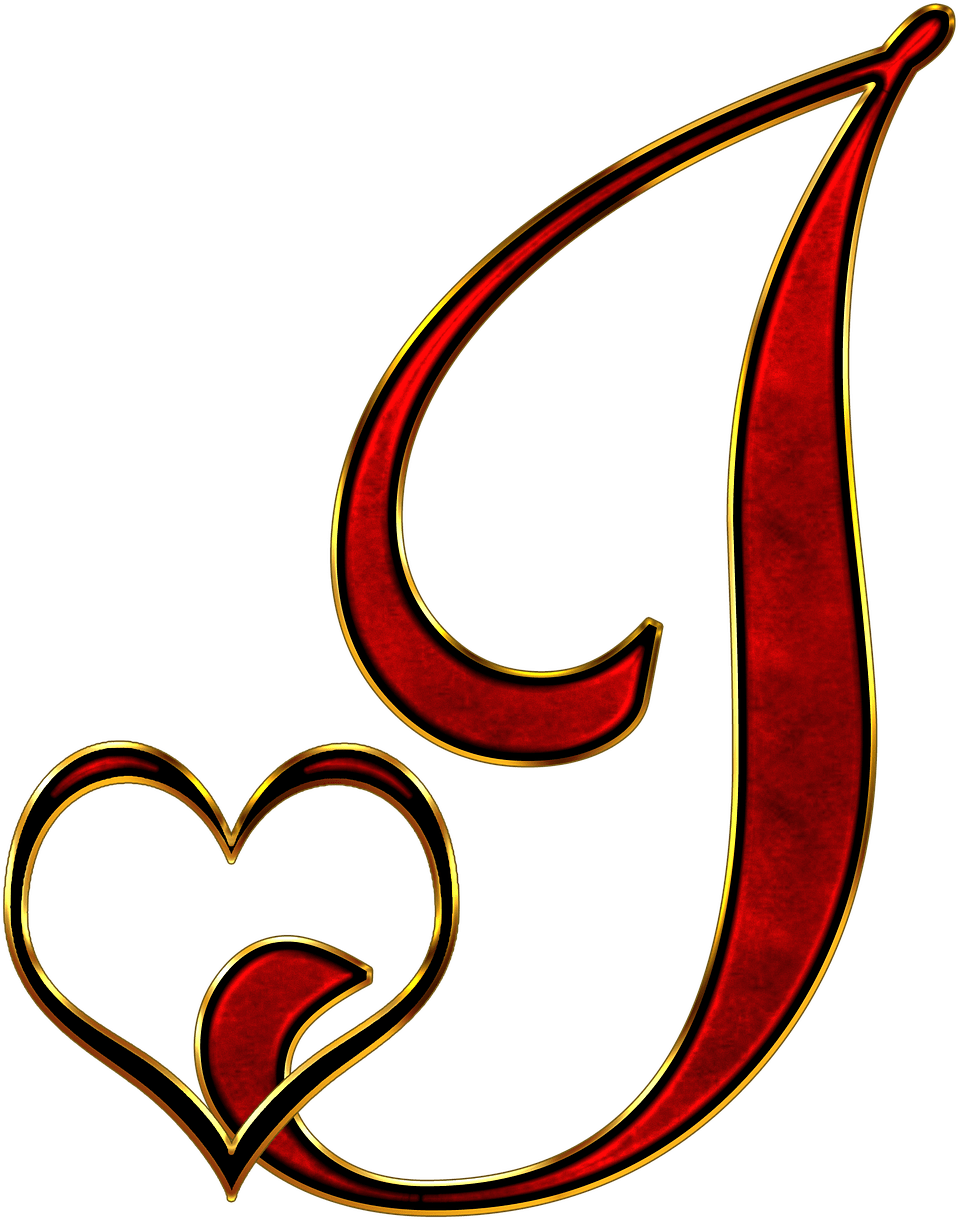Valentine Capital Letter J Transparent Png - Valentine Capital Letter J Transparent Png (1028x1280)