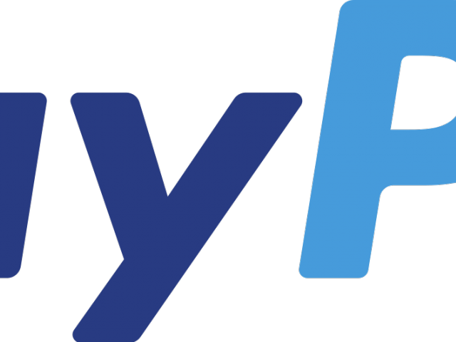 Paypal Clipart Blue - Paypal Clipart Blue (640x480)