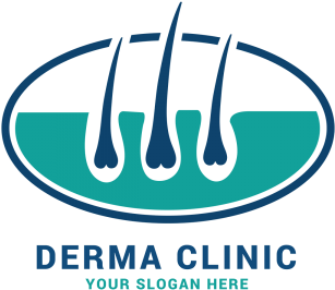 Hair Care Dermatology Logo Icon Medical Diagnostics - Hair Care Dermatology Logo Icon Medical Diagnostics (360x360)