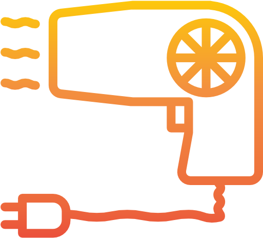 Hair Dryer Free Icon - Hair Dryer Free Icon (512x512)