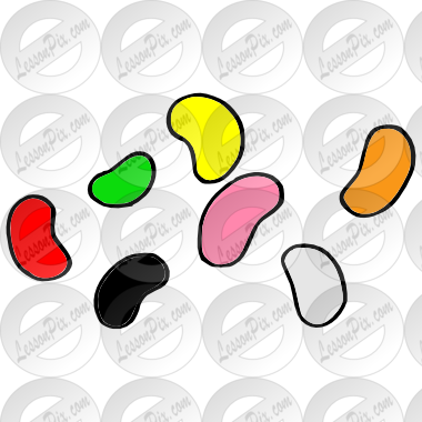 Jelly Bean Clipart Orange - Jelly Bean Clipart Orange (380x380)
