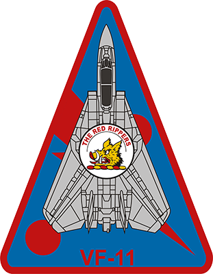 Tomcat Vf-11 Red Rippers Uss Enterprise Cvn 65, F14 - Tomcat Vf-11 Red Rippers Uss Enterprise Cvn 65, F14 (311x400)