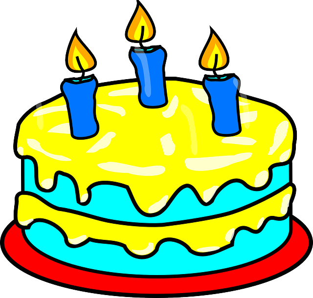 Cake Birthday Candles - Cake Birthday Candles (640x610)