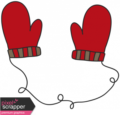 Image Transparent Mitten Clipart Brown - Image Transparent Mitten Clipart Brown (456x456)