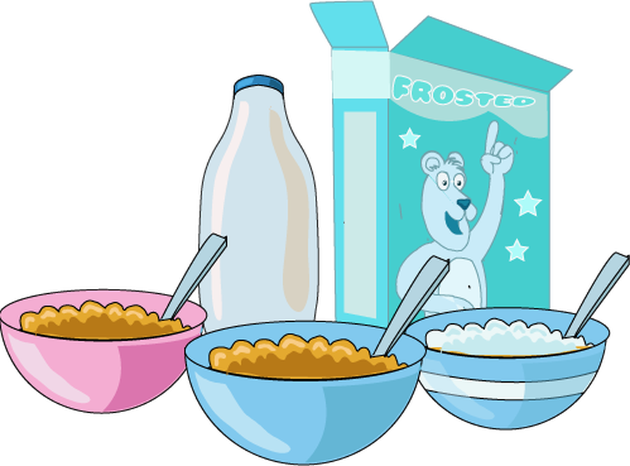 Cereal Clipart Breakfast Time - Cereal Clipart Breakfast Time (900x666)
