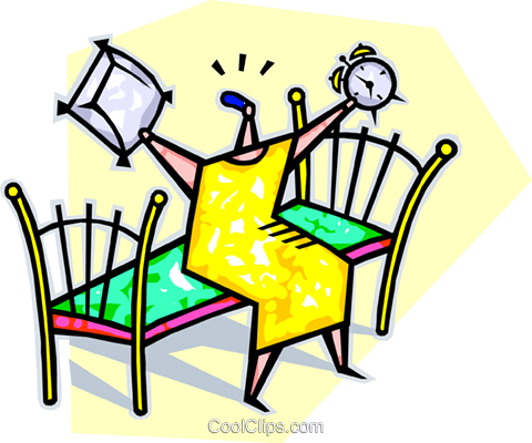 Person Sleeping In And Now Late Royalty Free Vector - Person Sleeping In And Now Late Royalty Free Vector (480x400)