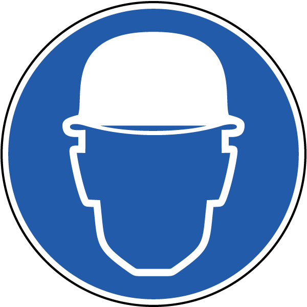 Wear Hard Hat Label J6503 By Safetysign Com Basket - Wear Hard Hat Label J6503 By Safetysign Com Basket (600x600)