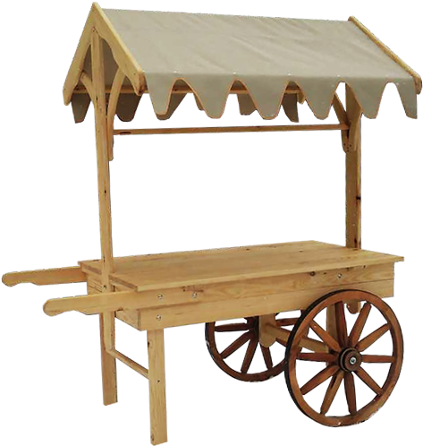 Cart Drawing Rustic Wood - Cart Drawing Rustic Wood (483x548)