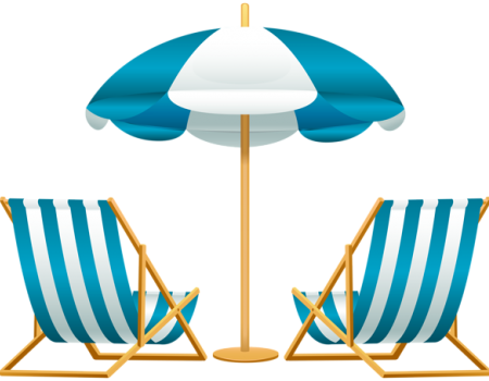 Beach Umbrella And Chair Setup - Beach Umbrella And Chair Setup (450x350)