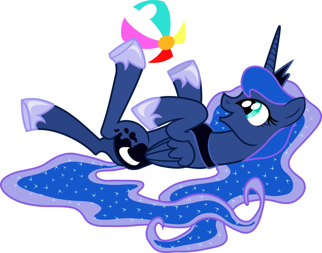 Strawberrythefox1452, Beach Ball, Princess Luna, Safe, - Strawberrythefox1452, Beach Ball, Princess Luna, Safe, (1280x1005)