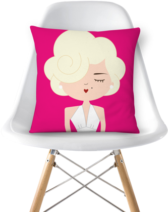 Almofada Marilyn Monroe, Diva, Pink, Pop Art De Hang - Almofada Marilyn Monroe, Diva, Pink, Pop Art De Hang (450x450)
