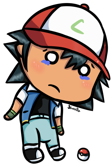 Banner Library Stock Ash Ketchum By Skroalla On Deviantart - Banner Library Stock Ash Ketchum By Skroalla On Deviantart (408x586)