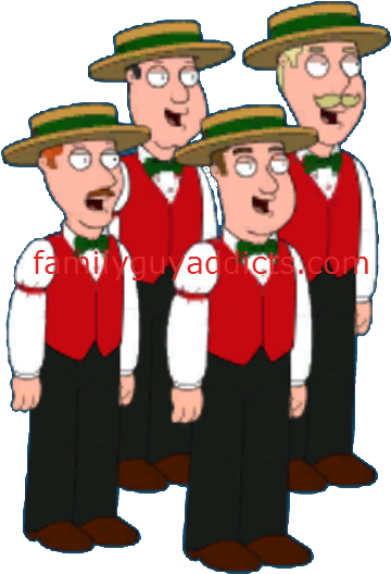 Barbershop Quartet Family Guy - Barbershop Quartet Family Guy (376x543)