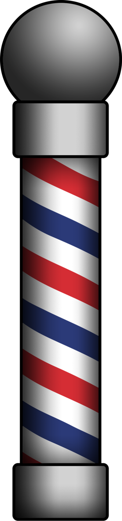Explore Freeillustration On Deviantart Barber Pole - Explore Freeillustration On Deviantart Barber Pole (400x1702)